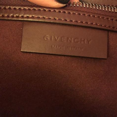 Authentic Vintage GIVENCHY Burgundy/ Red Leather Expanding 